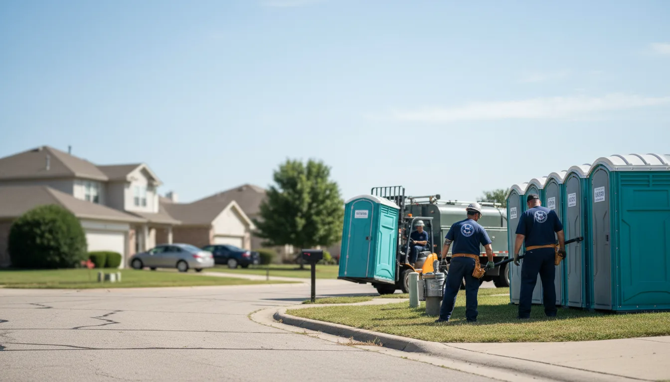 Porta Potty Rental in Baldwin, IL near me